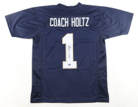 Lou Holtz Signed Jersey (Beckett) at PristineAuction.com