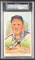 Enos Slaughter Signed Perez-Steele Celebration Postcard (PSA) at PristineAuction.com