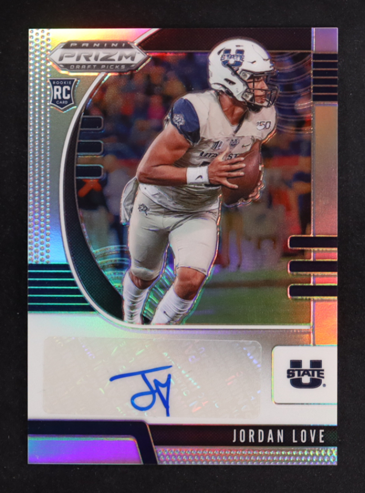 Jordan Love 2020 Panini Prizm Draft Picks Autograph Prizms #148 RC