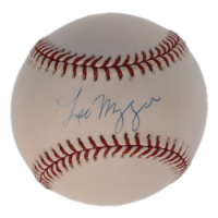 Leo Mazzone Signed OML Baseball (JSA) at PristineAuction.com