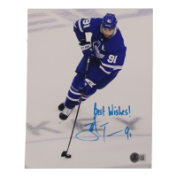 John Tavares Signed Maple Leafs 8x10 Photo Inscribed "Best Wishes!" (Beckett) at PristineAuction.com