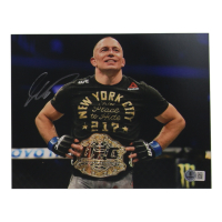 Georges St-Pierre Signed UFC 8x10 Photo (Beckett) at PristineAuction.com