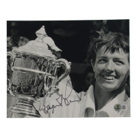 Margaret Smith Court Signed 8x10 Photo (Beckett) at PristineAuction.com