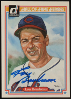 Lou Boudreau Signed 1983 Donruss Hall of Fame Heroes #12 (JSA) at PristineAuction.com