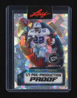 Emmitt Smith 2024 Leaf Press Pass Premium Kick-off Pre-Production Proof #1/1 at PristineAuction.com