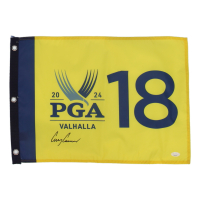 Corey Conners Signed 2024 PGA Championship Golf Pin Flag (JSA) at PristineAuction.com