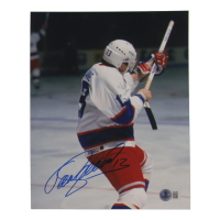 Teemu Selanne Signed Jets 8x10 Photo (Beckett) at PristineAuction.com