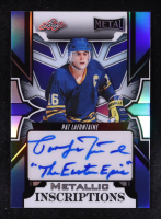 Pat Lafontaine 2025 Leaf Metal Metallic Inscriptions Prismatic Blue #MIPL1 #6/8 at PristineAuction.com