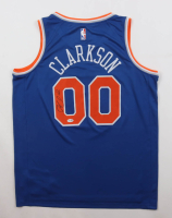 Jordan Clarkson Signed Knicks Nike Authentic Jersey (JSA) at PristineAuction.com