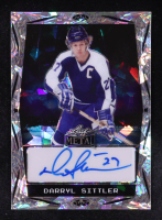 Darryl Sittler 2025 Leaf Metal Autographs Silver Crystal #BADS1 #02/10 at PristineAuction.com