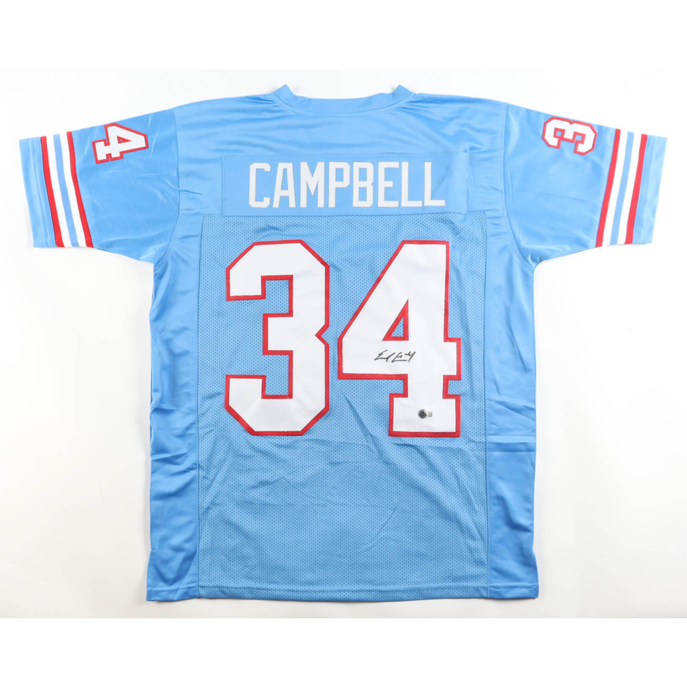 Earl Campbell Signed Jersey (Beckett) at PristineAuction.com