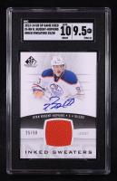Ryan Nugent-Hopkins 2013-14 SP Game Used Inked Sweaters #ISRN #25/50 (SGC 9.5 | Auto 10) at PristineAuction.com