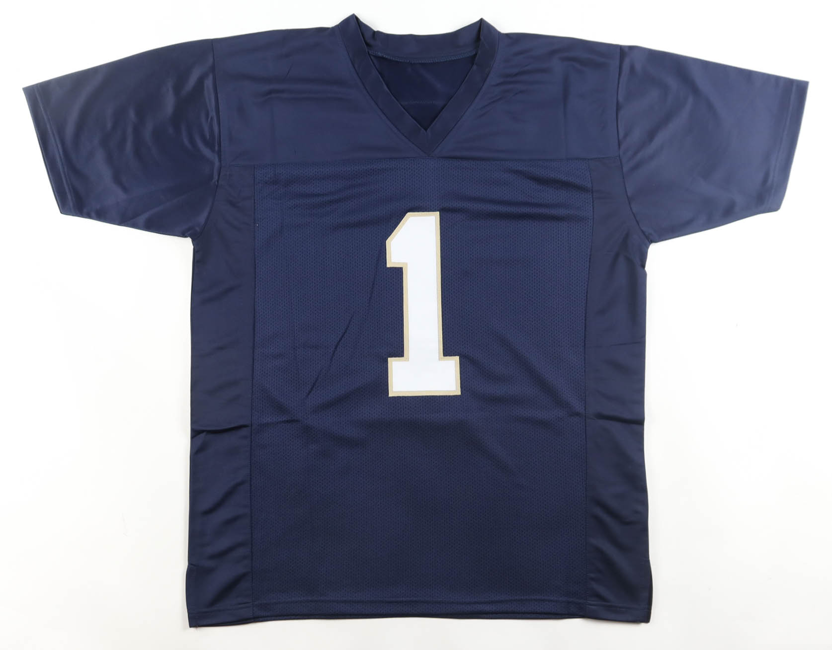 Lou Holtz Signed Jersey (Beckett) at PristineAuction.com Lou Holtz Signed Jersey (Beckett) at PristineAuction.com