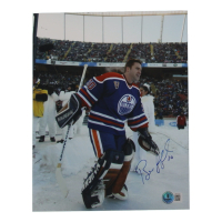 Bill Ranford Signed Oilers 8x10 Photo (Beckett) at PristineAuction.com
