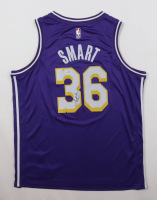 Marcus Smart Signed Lakers Jordan Authentic Jersey (JSA) at PristineAuction.com