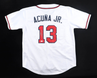 Ronald Acuna Jr. Signed Jersey (JSA) at PristineAuction.com