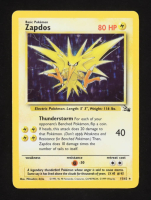 Zapdos 1999 Pokemon Fossil Unlimited #15 at PristineAuction.com