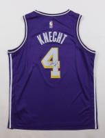 Dalton Knecht Signed Lakers Jordan Authentic Jersey (JSA) at PristineAuction.com