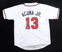 Ronald Acuna Jr. Signed Jersey (JSA) at PristineAuction.com