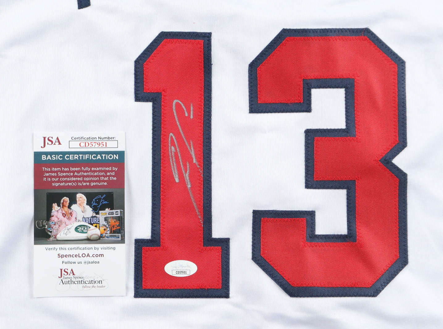 Ronald Acuna Jr. Signed Jersey (JSA) at PristineAuction.com Ronald Acuna Jr. Signed Jersey (JSA) at PristineAuction.com