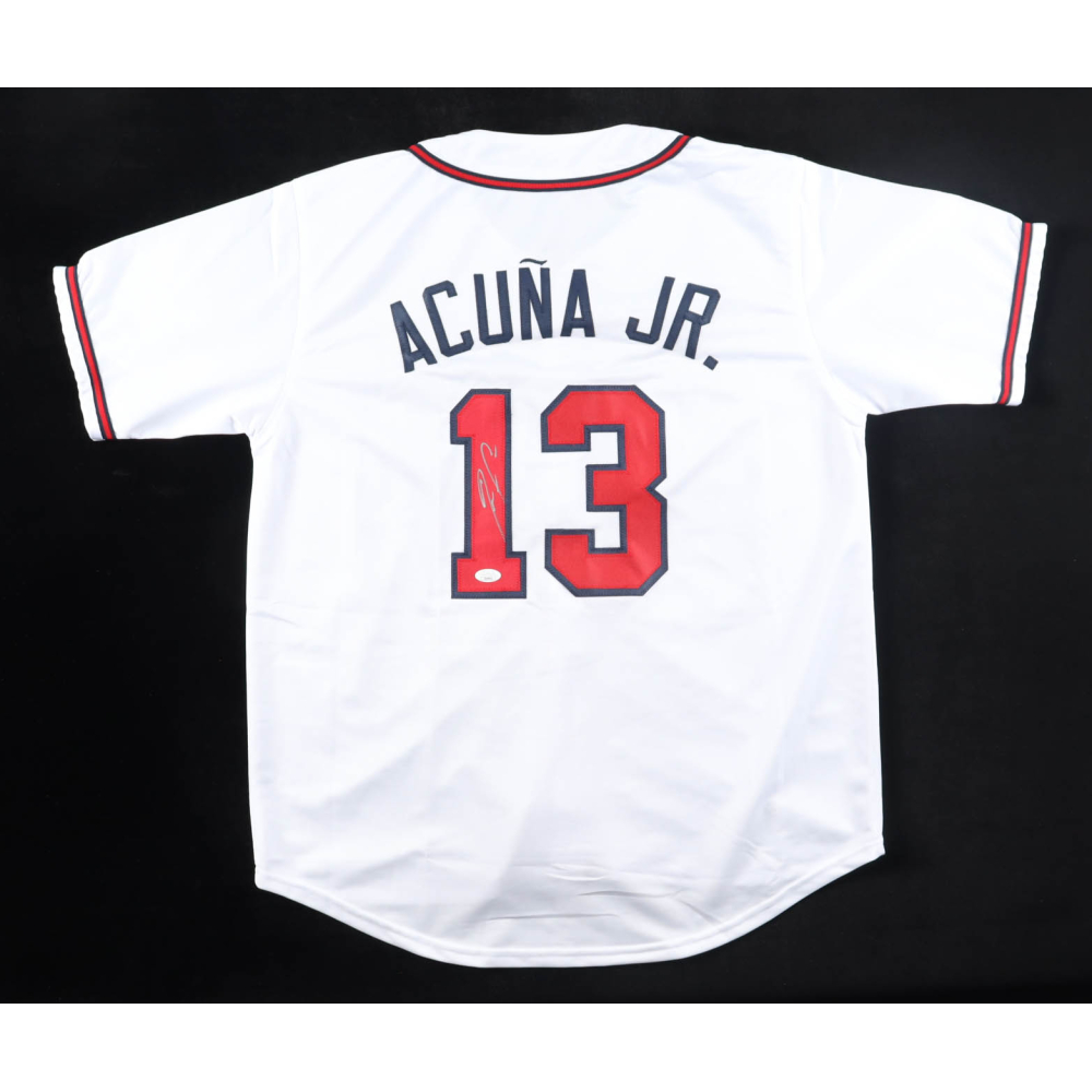 Ronald Acuna Jr. Signed Jersey (JSA) at PristineAuction.com