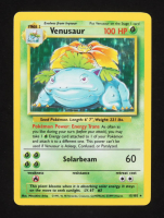 Venusaur 1999 Pokemon Base Unlimited #15 at PristineAuction.com