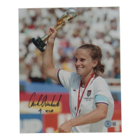 Carla Overbeck Signed Team USA 8x10 Photo Inscribed "USA" (Beckett) at PristineAuction.com