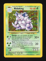 Nidoking 1999 Pokemon Base Unlimited #11 at PristineAuction.com