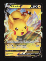 Pikachu 2020 Pokemon Sword and Shield Vivid Voltage #043 at PristineAuction.com