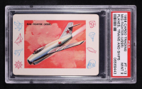 Mig Fighter USSR 1958 Cardo Trading Planes, Trains and Ships #T-13 (PSA 9) at PristineAuction.com