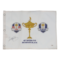 Roy Mcilroy Signed "The Players" 2025 Ryder Cup Flag (PSA) at PristineAuction.com