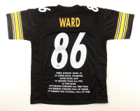 Hines Ward Signed Career Highlight Stat Jersey (Beckett) at PristineAuction.com