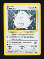 Chansey 1999 Pokemon Base Unlimited #3 at PristineAuction.com