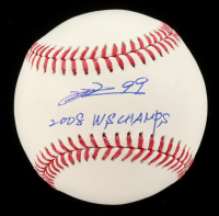 So Taguchi Signed OML Baseball Inscribed "2008 WS Champs" (Beckett) at PristineAuction.com