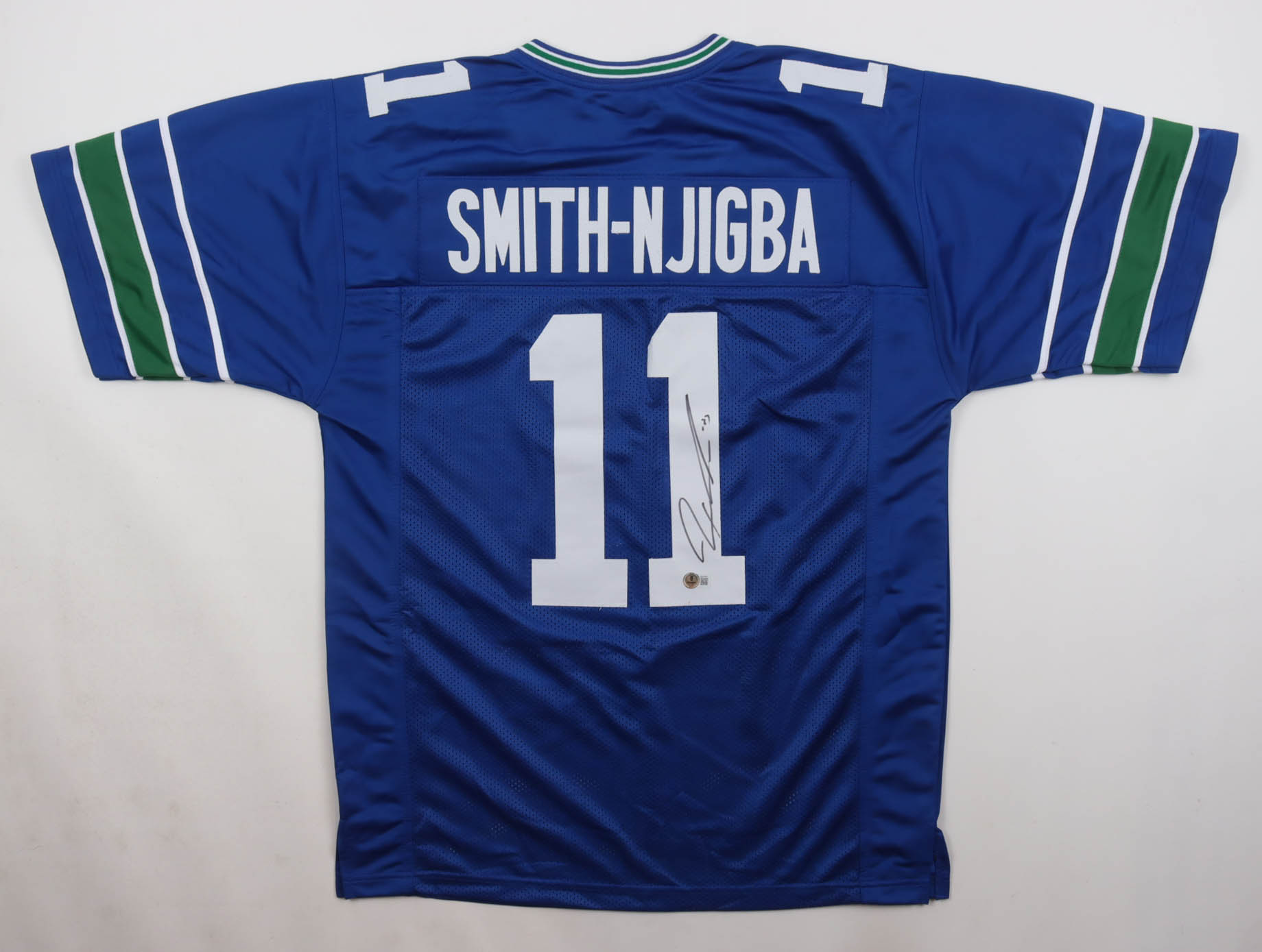 Jaxon Smith-Njigba Signed Jersey (Beckett) at PristineAuction.com Jaxon Smith-Njigba Signed Jersey (Beckett) at PristineAuction.com