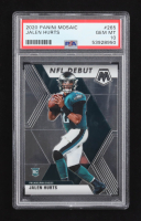 Jalen Hurts 2020 Panini Mosaic #265 DEB RC (PSA 10) at PristineAuction.com