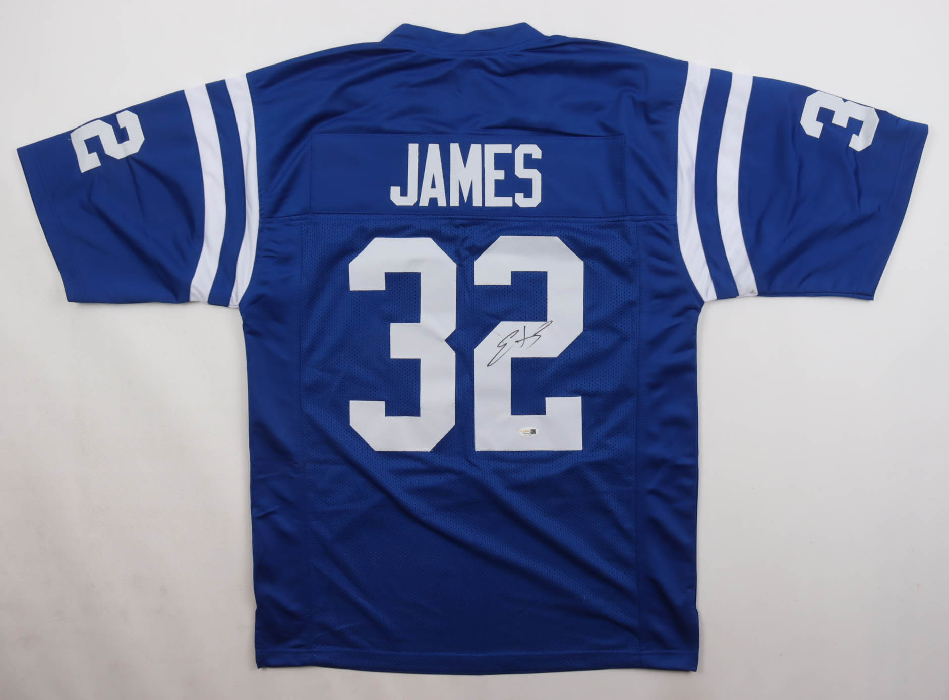 Edgerrin James Signed Jersey (JSA) at PristineAuction.com Edgerrin James Signed Jersey (JSA) at PristineAuction.com