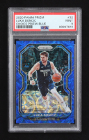 Luka Doncic 2020-21 Panini Prizm Prizms Choice Blue #32 #18/49 (PSA 9) at PristineAuction.com