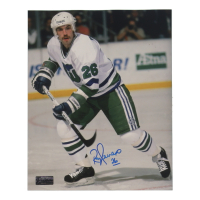 Ray Ferraro Signed Whalers 8x10 Photo (Premium Autographs) at PristineAuction.com