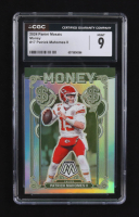 Patrick Mahomes II 2024 Mosaic Money #17 (CGC 9) at PristineAuction.com