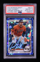 Casey Schmitt Signed 2020 Bowman Chrome 1st Draft Sapphire Edition #BD-129 RC (PSA 10 | Autograph Graded PSA) at PristineAuction.com