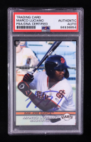 Marco Luciano Signed 2021 Choice #01 RC (PSA) at PristineAuction.com