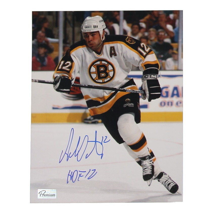 Adam Oates Signed Bruins 8x10 Photo Inscribed "HOF 12" (Premium Autographs) at PristineAuction.com Adam Oates Signed Bruins 8x10 Photo Inscribed "HOF 12" (Premium Autographs) at PristineAuction.com