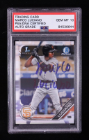Marco Luciano Signed 2019 Bowman Chrome 1st #BCP-82 RC (PSA | Autograph Graded PSA 10) at PristineAuction.com