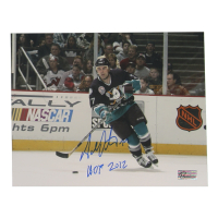 Adam Oates Signed Ducks 8x10 Photo Inscribed "HOF 2012" (Premium Autographs) at PristineAuction.com