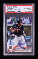 Kyle Lewis Signed 2018 Topps Pro Debut #159 RC (PSA) at PristineAuction.com