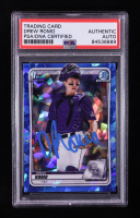 Drew Romo Signed 2021 Bowman Chrome 1st Sapphire #BD-106 RC (PSA) at PristineAuction.com