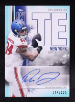 Theo Johnson 2024 Topps Signature Class Rookie Autographs Teal CLASS I #RCA-TJ #194/225 RC at PristineAuction.com