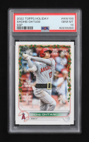 Shohei Ohtani 2022 Topps Holiday Rare Photo Variations #HW100 Santa belt (PSA 10) at PristineAuction.com