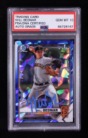 Will Bednar Signed 2021 Bowman Chrome 1st Sapphire #BDC-197 RC (PSA | Autograph Graded PSA 10) at PristineAuction.com